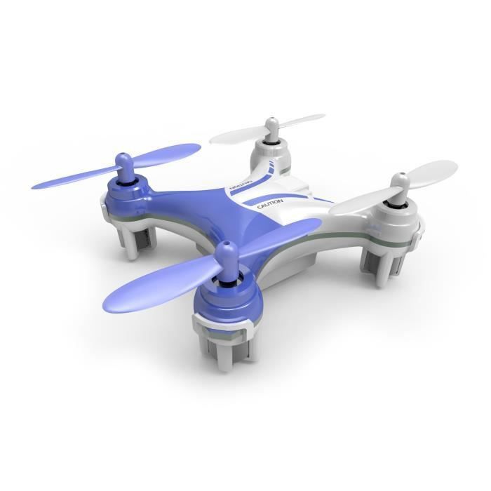 SILVERLIT - Mini Drone Télécommandé NanoXCopter - 6 CM - Bleu - Photo n°1