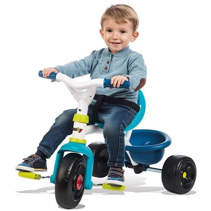 SMOBY Tricycle Enfant Evolutif Be Fun Confort Bleu - Photo n°3
