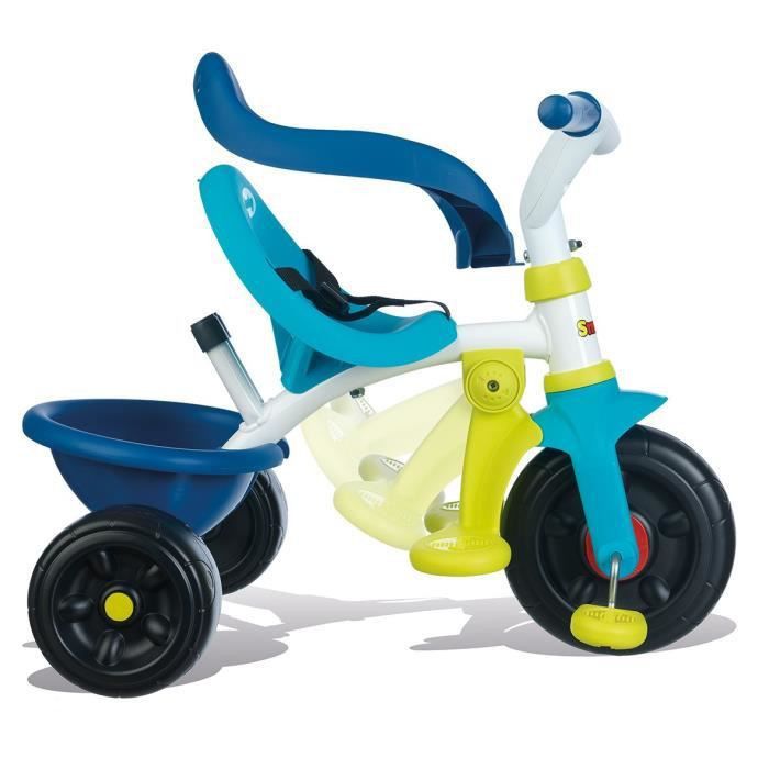 SMOBY Tricycle Enfant Evolutif Be Fun Confort Bleu - Photo n°4