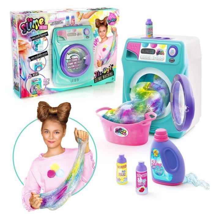 SO DIY So Slime Tie & Dye - Machine a laver Slime Tie and Dye - Colore ta slime - SSC 134 - 6 ans et + - Photo n°1