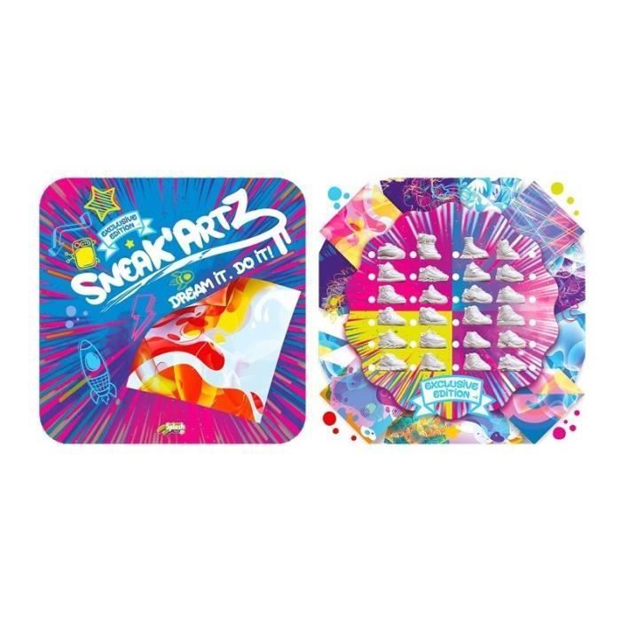 SPLASH TOYS - Sneak'Artz Shoebox Série 2 - Boîte Bleue - Photo n°6