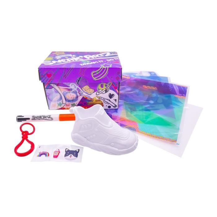 SPLASH TOYS - Sneak'Artz Shoebox Série 2 - Boîte Violette - Photo n°3