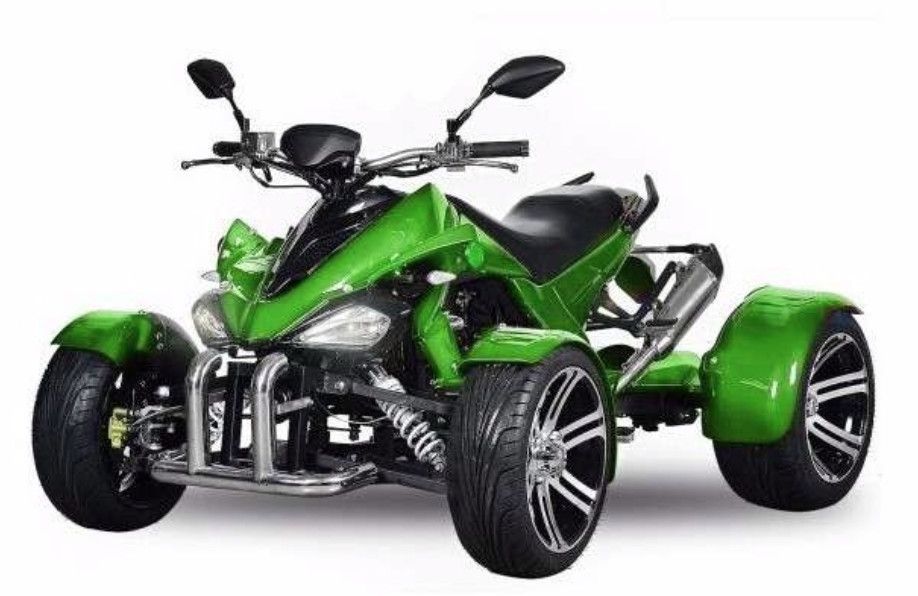 Spy Racing 350cc F3 injection vert Quad homologué - Photo n°1