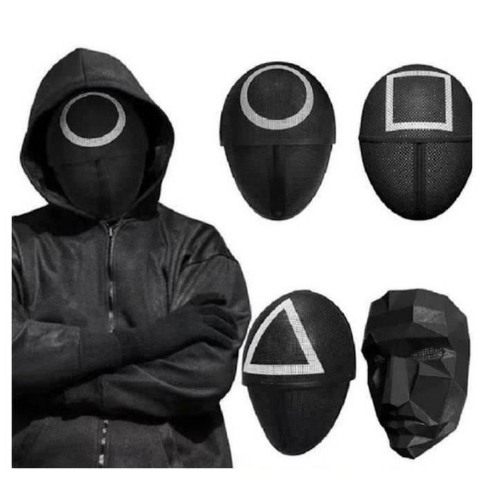 SQUID GAME Masque déguisement - Soldat triangle - Photo n°4