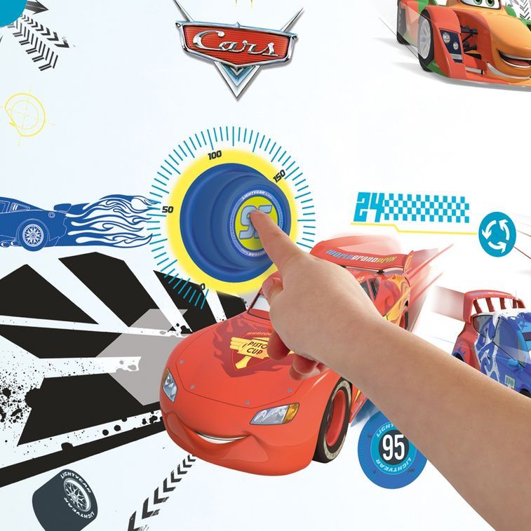 Stickers avec Sonnette Cars Disney - Photo n°1