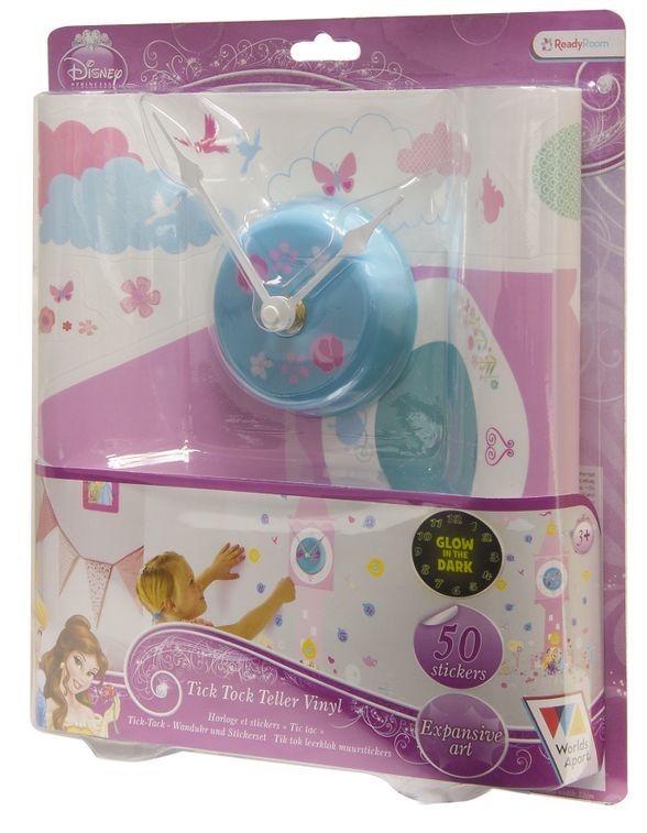 Stickers Horloge Princesse Disney - Photo n°4