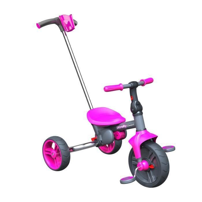 STROLLY - Tricycle Evolutif Strolly Compact - Rose - Photo n°2