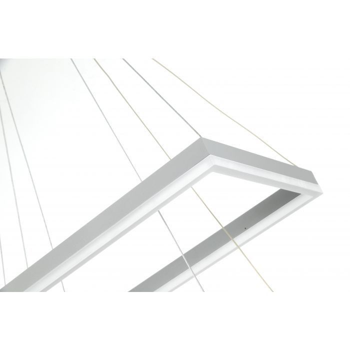 Suspension LED métal gris Solys - Photo n°8
