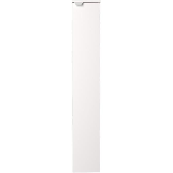 SWEAT Colonne 1 porte - Blanc - L 23 x P 27 x 140 cm - Photo n°2