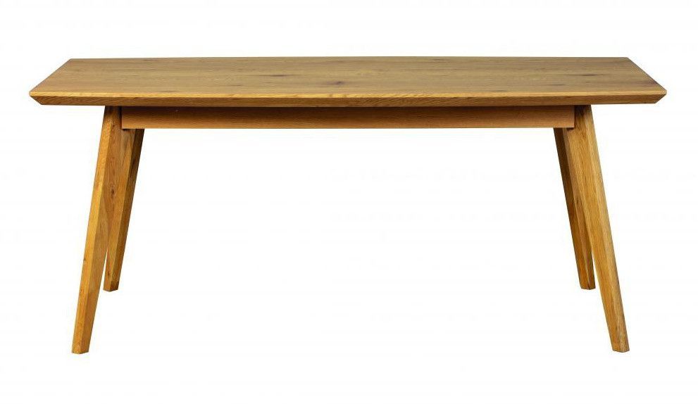 Table à manger chêne clair Rinja 180 cm - Photo n°2