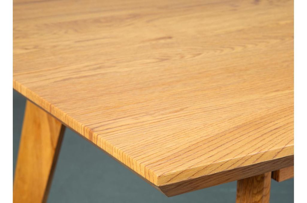 Table à manger chêne clair Rinja 180 cm - Photo n°6