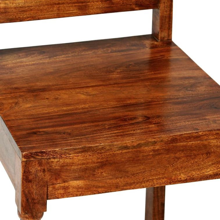 Table à manger rectangulaire et 8 chaises bois d'acacia Lavina - Photo n°9