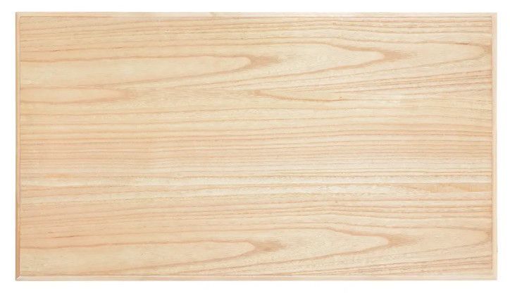 Table basse 2 tiroirs bois clair et pin massif noir Karmen - Photo n°8