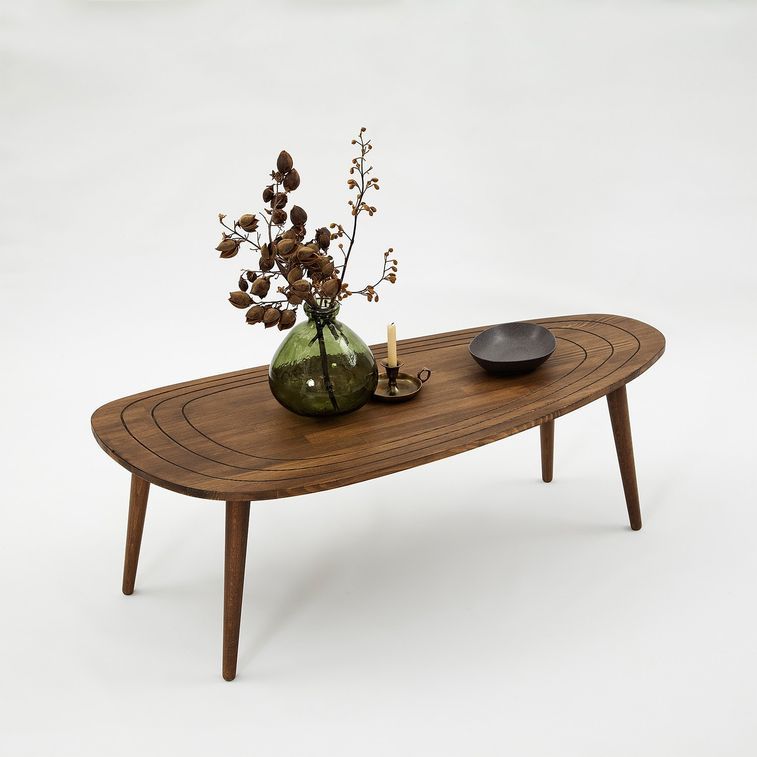 Table basse en bois massif Kira 115 cm - Photo n°5