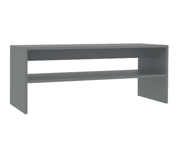Table basse rectangulaire bois gris Sonya - Photo n°2