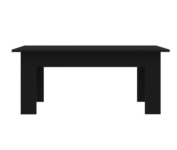 Table basse rectangulaire bois noir Léonie - Photo n°4