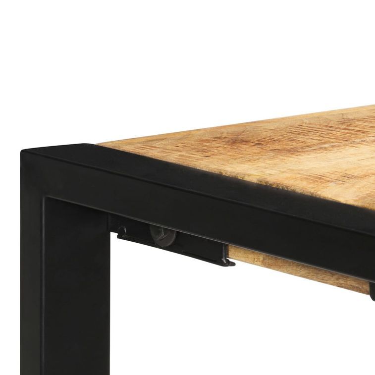 Table console 110 x 35 x 76 cm Bois de manguier massif - Photo n°4