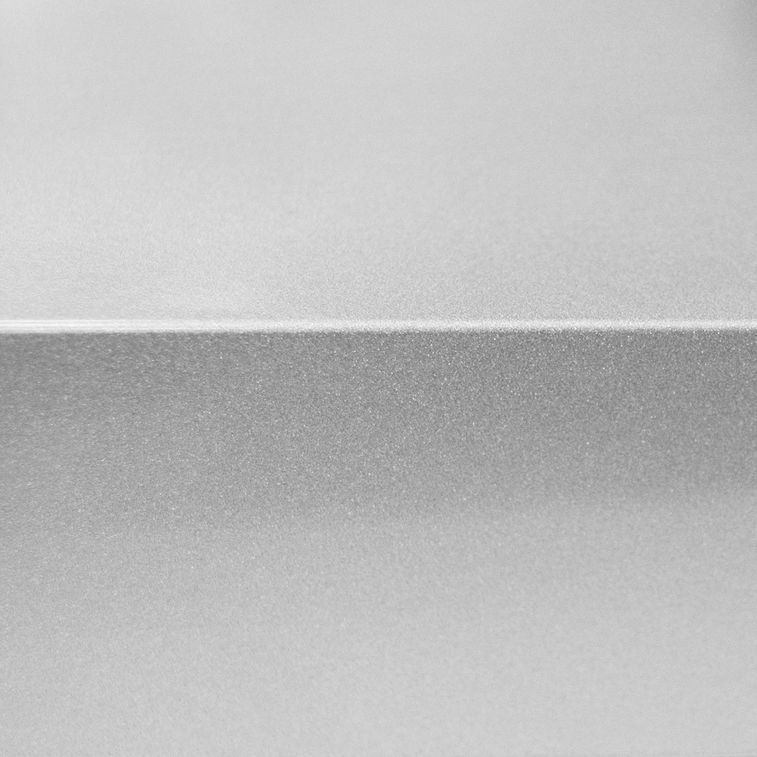 Table console extensible gris et blanc laquée 50 à 200 cm - 10 personnes - Photo n°3