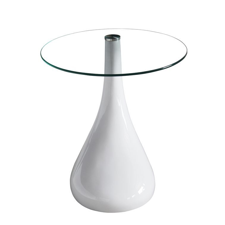 Table d'appoint Blanc Courbat - Photo n°2