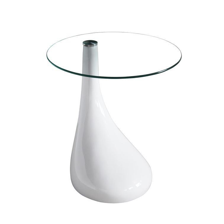 Table d'appoint Blanc Courbat - Photo n°3
