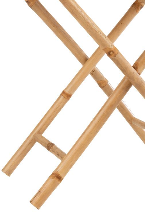 Table d'appoint en bambou naturel Dina L 60 cm - Photo n°6