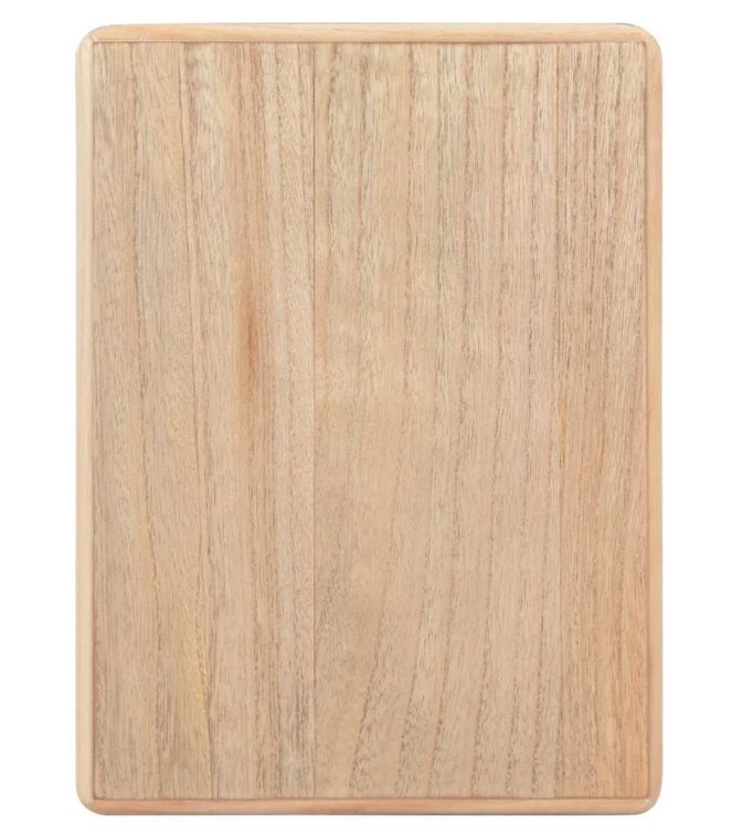 Table de chevet 1 tiroir bois clair pin massif blanc Dean - Photo n°6