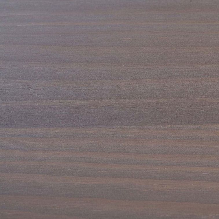 Table de cuisine pin massif foncé et blanc Campanou 110 cm - Photo n°6