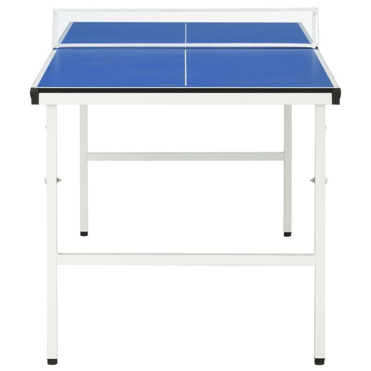 Table de ping-pong avec filet 152x76x66 cm Bleu - Photo n°4