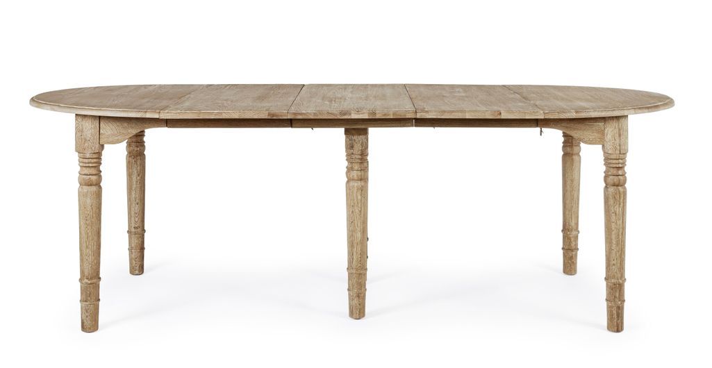 Table extensible bois de chêne naturel Badou L 110/272 - Photo n°11