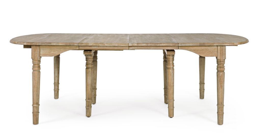 Table extensible bois de chêne naturel Badou L 152/382 - Photo n°17