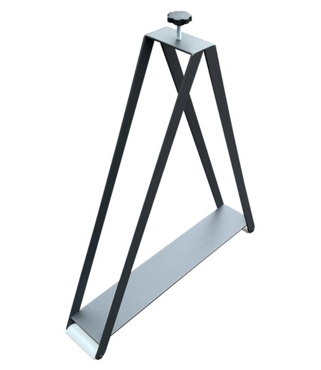 Table rectangulaire extensible gris béton et blanc 180 à 440 cm Ribo - Photo n°7