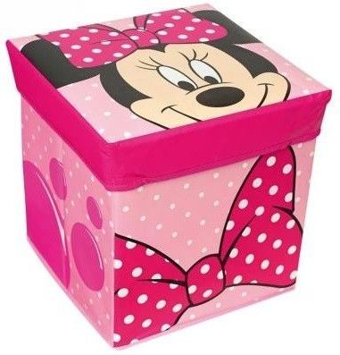 Tabouret de rangement avec ardoise Minnie Disney - Photo n°1