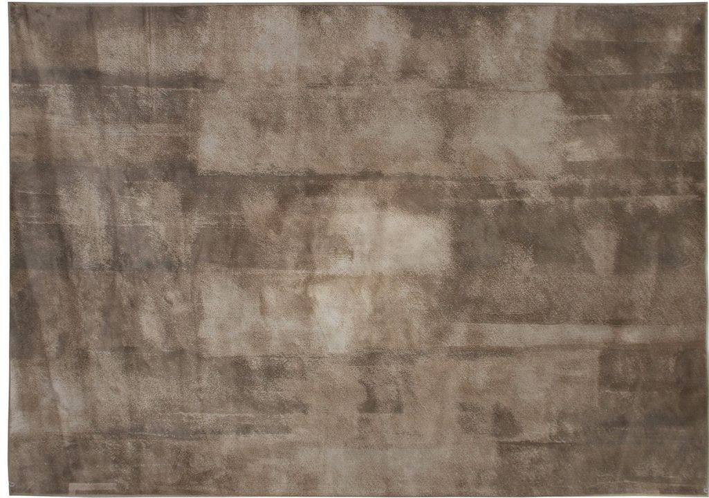 Tapis colonial en viscose marron Dorian 290x200 cm - Photo n°1