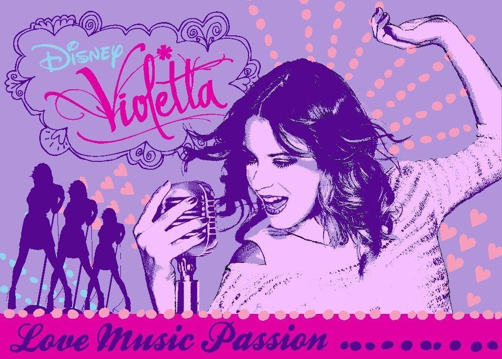 Tapis Violetta Love Music Passion - Photo n°1