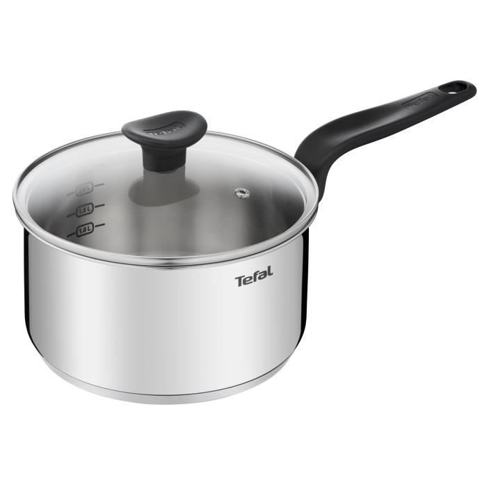 TEFAL E3082904 PRIMARY casserole inox 18 cm / 2,1 L / compatible induction - Photo n°4