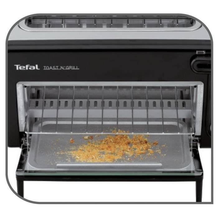TEFAL TL600830 Grille-pain toast and grill - Photo n°2
