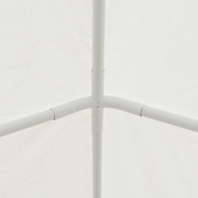 Tente de rangement PE 3 x 6 m Blanc - Photo n°4