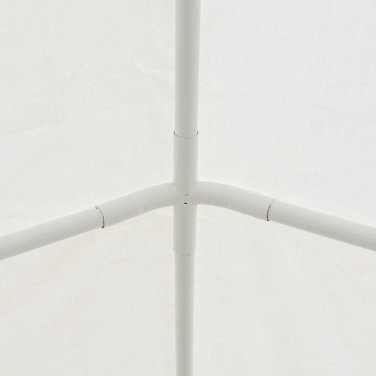 Tente de rangement PE 5 x 10 m Blanc - Photo n°4
