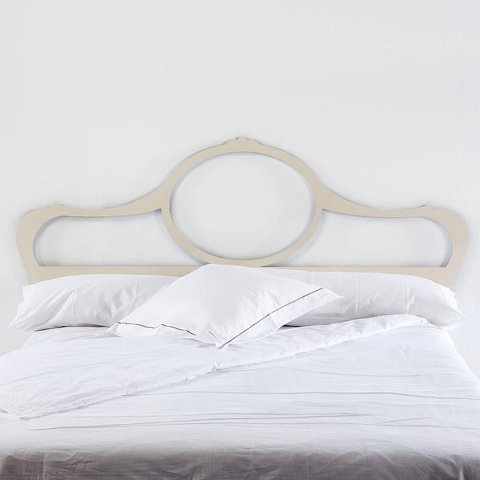 Tête de lit moderne métal blanc Vianes 175 - Photo n°2