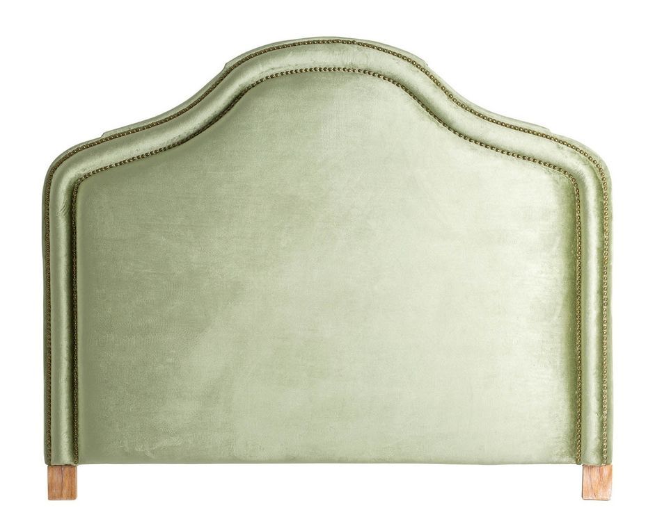 Tête de lit tissu vert Ozonn - Photo n°1
