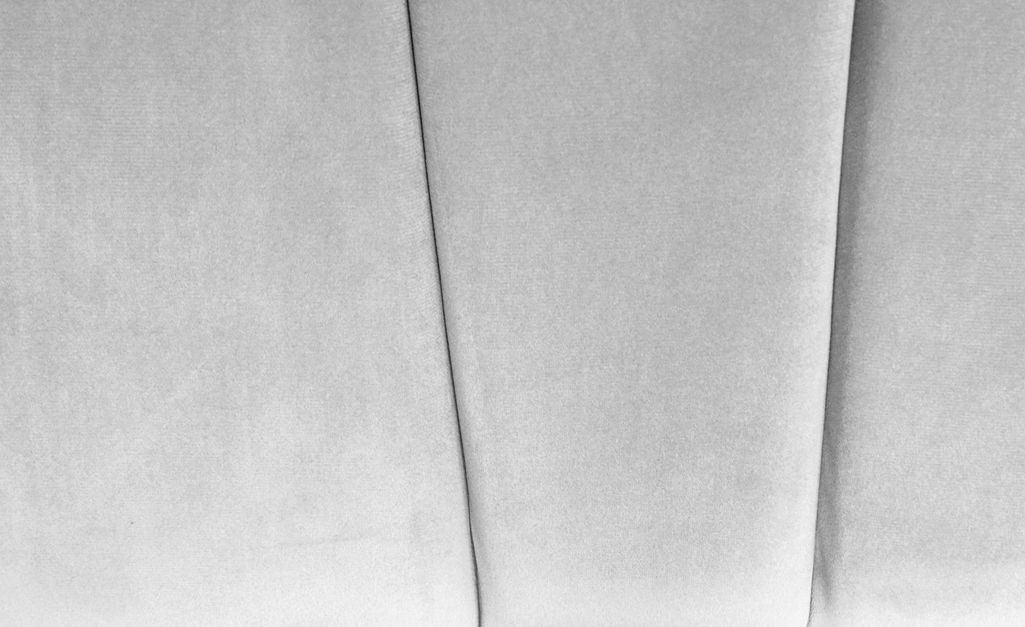 Tête de lit velours argenté Aria L 140 cm - Photo n°7