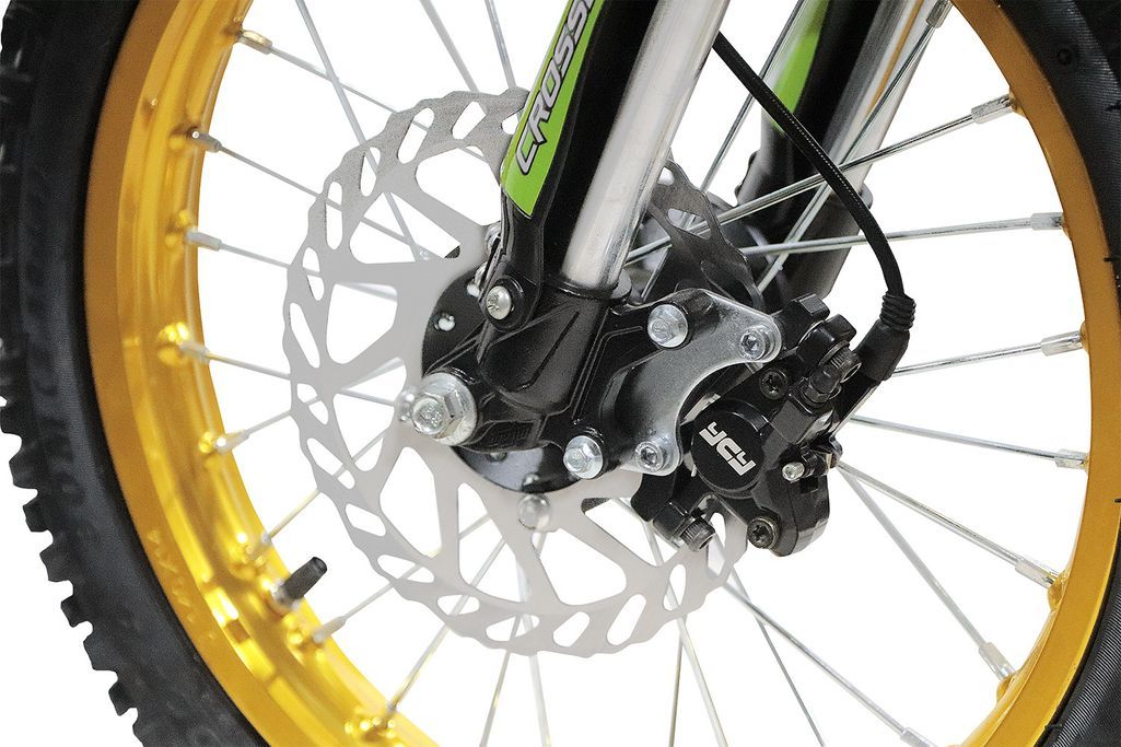 Tiger 1300W lithium 48V Moto cross électrique 14/12 vert - Photo n°11