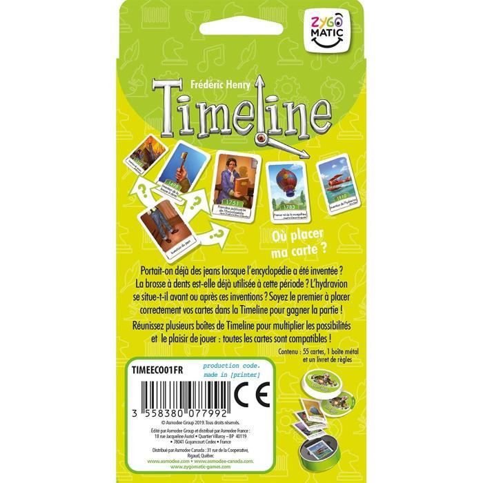 Timeline Inventions Blister ECO - Photo n°2