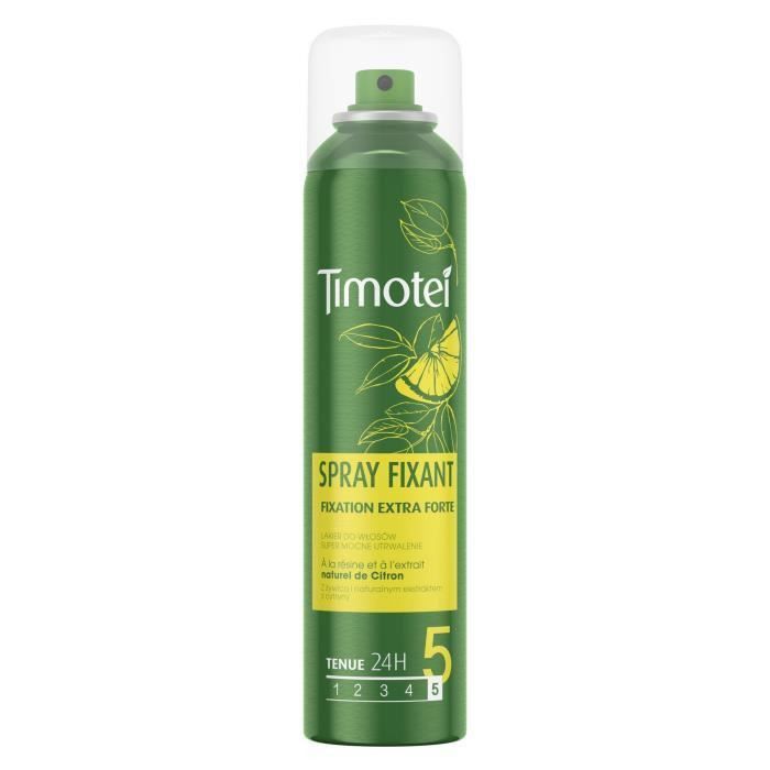 TIMOTEI Lot de 6 Sprays Fixation Extra Forte - 250ml - Photo n°3