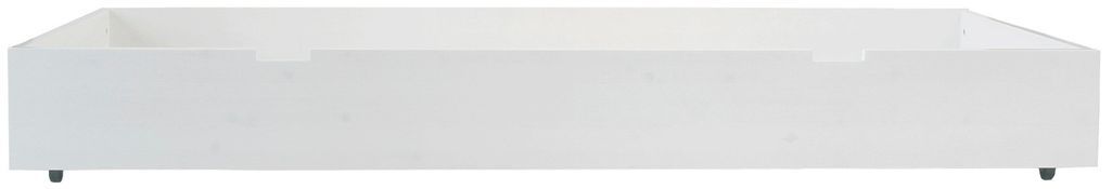 Tiroir de lit pin massif blanc 90x200 cm Mix & Match - Photo n°1