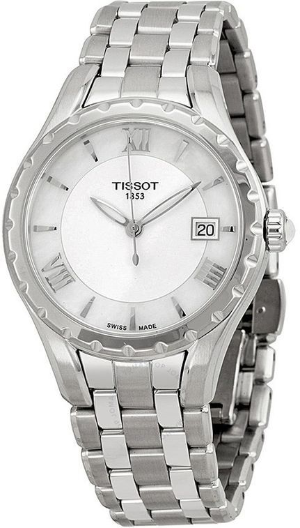 Tissot T-lady - Quartz - Silver Dial - Bracelet - Roman Index - Data - Swiss Made T0722101111800 - Photo n°1