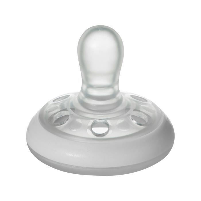 TOMMEE TIPPEE Sucette CTN - Forme Naturelle Nuit x2 0-6 mois - Photo n°3