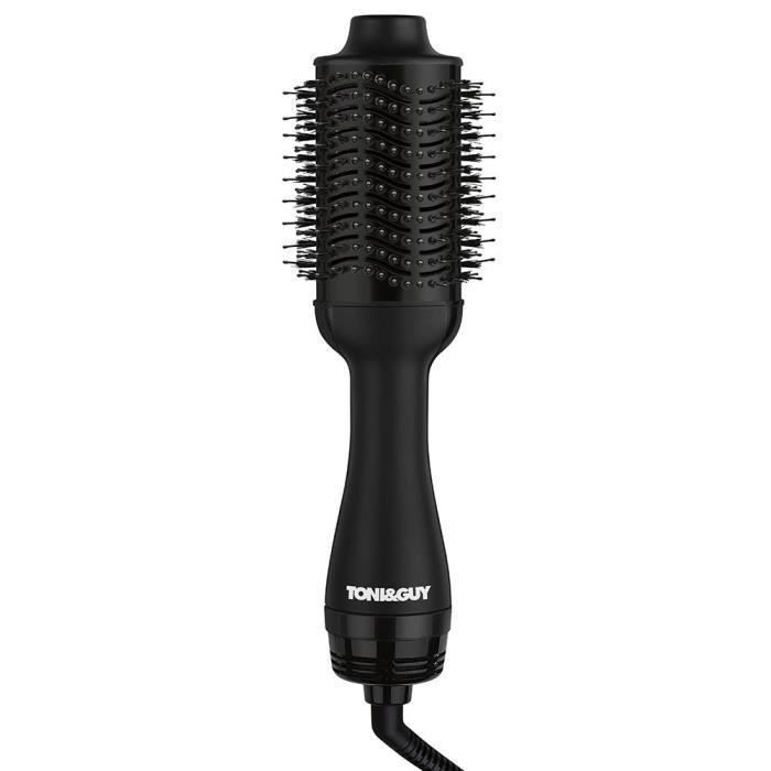 TONI&GUY- TGDR5374UKE- Seche Cheveux Volumateur Brush&Shine 2 en 1- Noir - Photo n°1