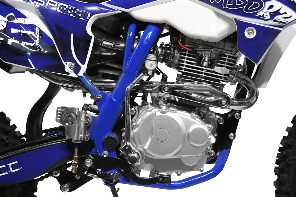 Porteur - Moto Tornado - Bleu