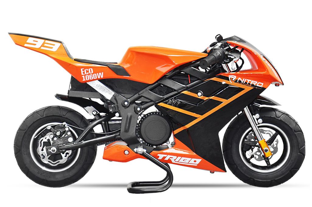 Tribo 1060W orange Moto de course électrique - Photo n°1
